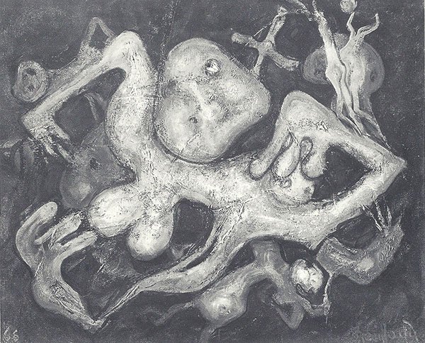 Composition pour les ténèbres 1966 HST 38x46